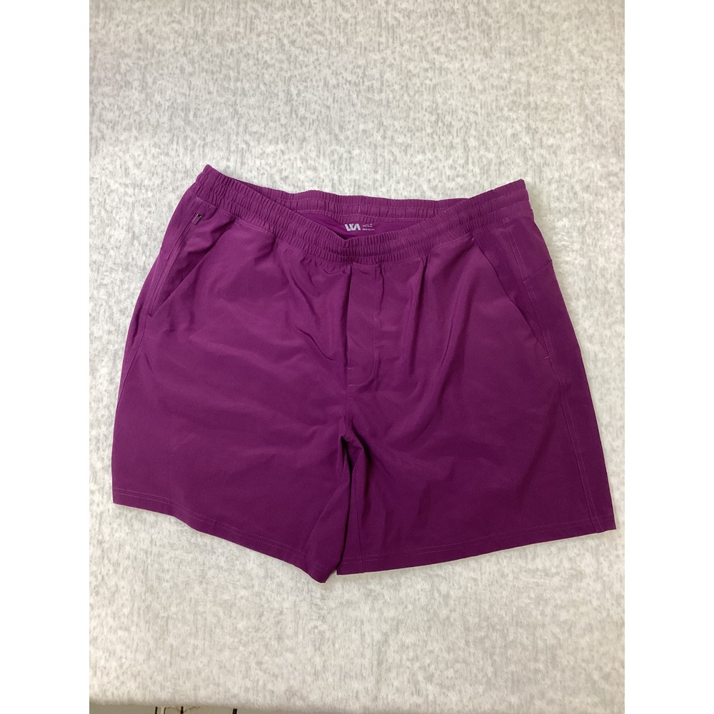 VRST Mens 7‎ Inch All-In Lined Training Short Black Cherry XL MAX2414067L NWT